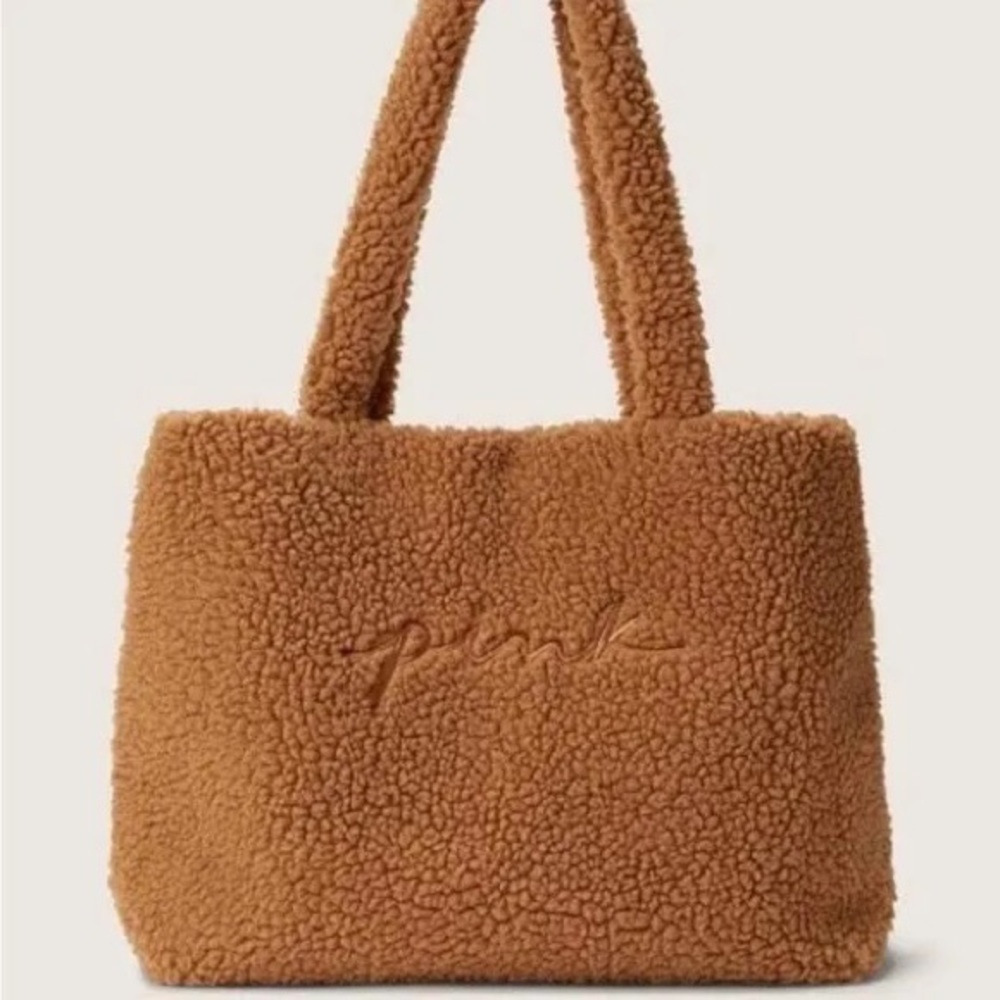 Victoria’s Secret Pink Sherpa Tote Bag - never opened